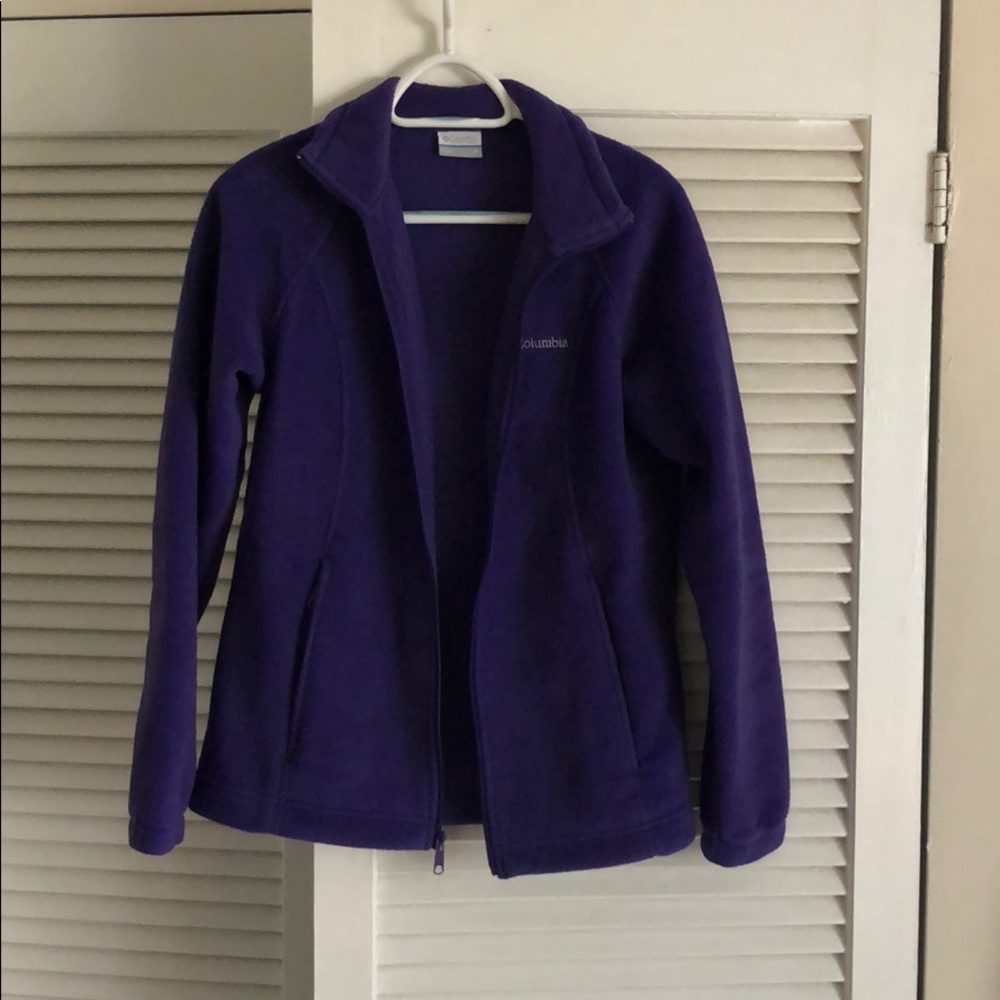 Like New! Columbia purple fleece